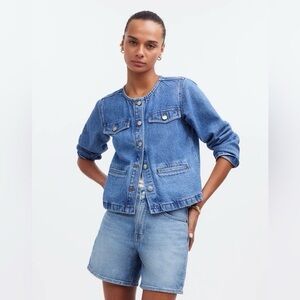 Cinched Lady Jacket in Ashbury
Wash: Airy Denim Edition NWT 
Size S